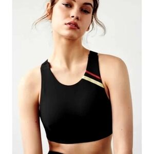 Free People Movement Freestyle Sports Bra Black Size S Gym Running‎ Workout